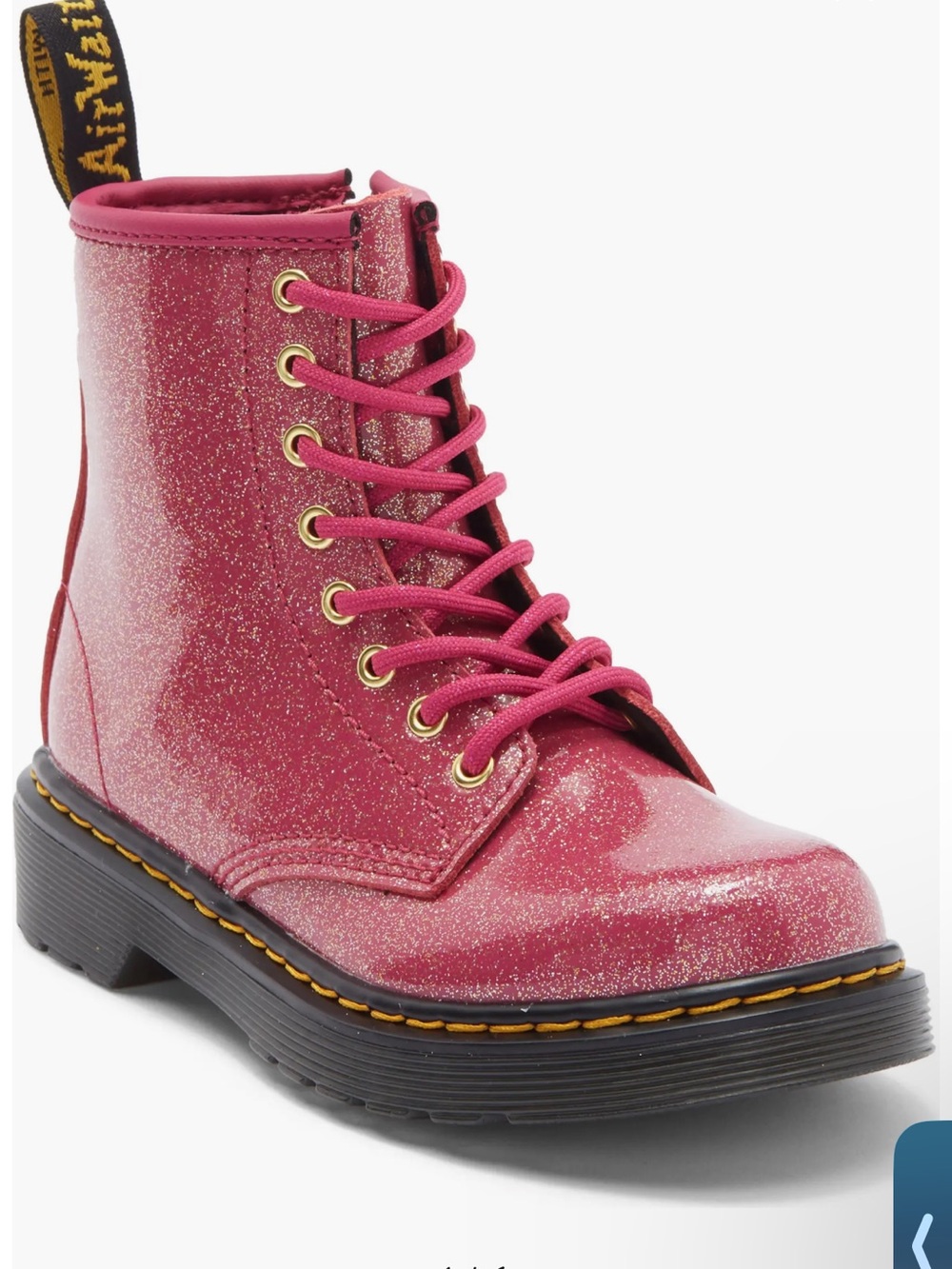 Dr. Martens Pink Glitter 1460 Boot